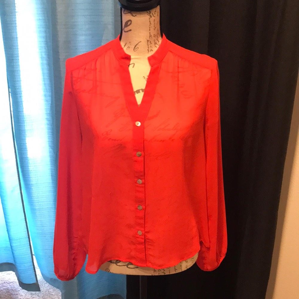 Chiffon Long sleeve blouse